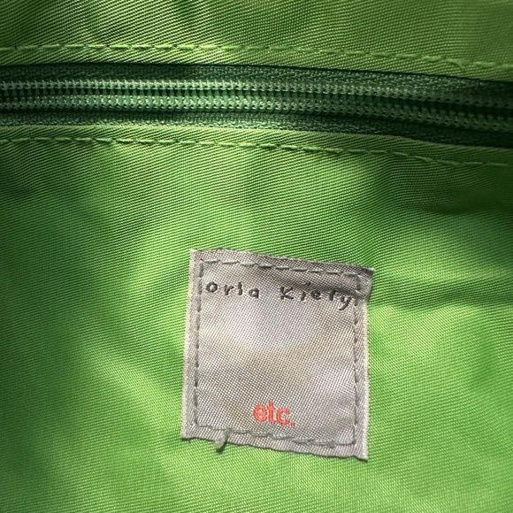 Orla Kiely Large Tote Bag – Green Stem Print - Picture 5 of 6
